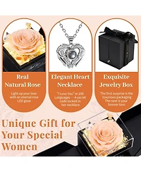 Gnuadz Preserved I Love You Necklace Couple Mother Gift