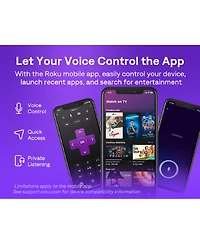 Aurzen Portable Smart Projector with Roku Tv Built-In, Native 1080P, Sealed Optical Engine, DoIby Audio, Home and Outdoor Movie Projector