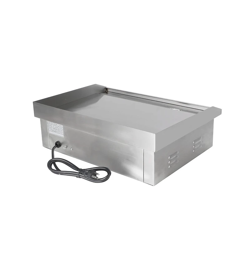 Artudatech 22-Inch Electric Griddle – 3000W Stainless Steel Flat Top with Adjustable Temp