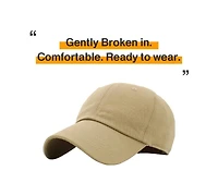 Furlihong Classic Unisex Cotton Adjustable Low Crown Baseball Cap - Plain Dad Hat for Everyday Wear