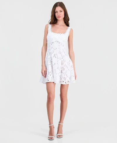 Guess Women's Alia Lace Fit & Flare Dress