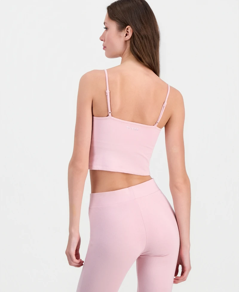 Guess Women's Syrma Cropped Sleeveless Top