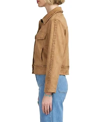 Elle Collection Women's Faux Suede Jacket