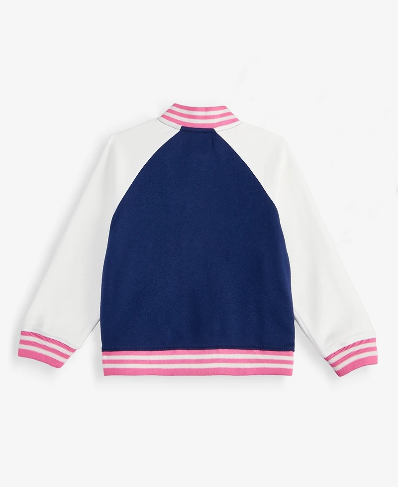 Epic Threads Toddler Girls' (12M-5T) Fleece Bomber Jacket, Macy's Exclusive
