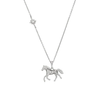 Alex and Ani Horse Pendant Necklace