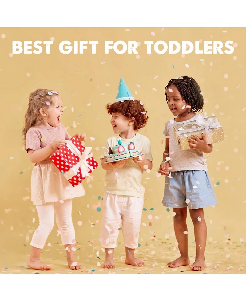 Tiny Land Play Kitchen Accessories – Wooden Play Food for Play Kitchen: Pretend Cooking Set for Kids