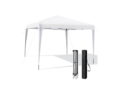 Boyel Living 10 x 10 Feet Outdoor Pop-up Patio Canopy for Beach and Camp