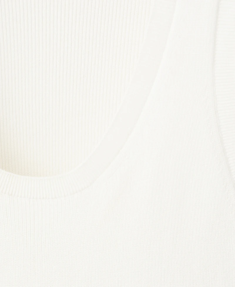 Mango Men's Slim-Fit Cotton Tank Top