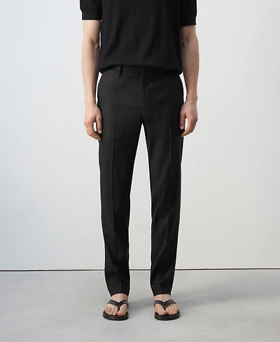 Mango Men's Amalfi Slim-Fit Suit Pants