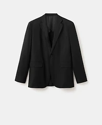 Mango Men's Slim-Fit Linen-Blend Suit Jacket