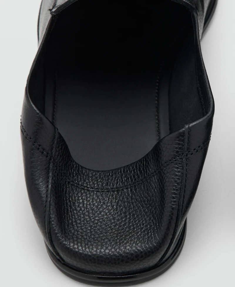 Mango Men's Leather Loafers