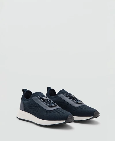 Mango Men's Laces Combined Sneakers