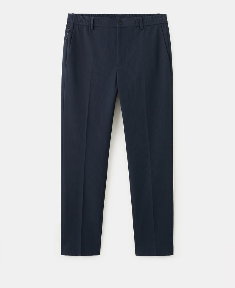 Mango Men's Stretch-Fabric Slim-Fit Pants
