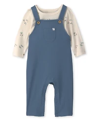 Carter's Baby Boy's Top and Overall 2-Piece Set