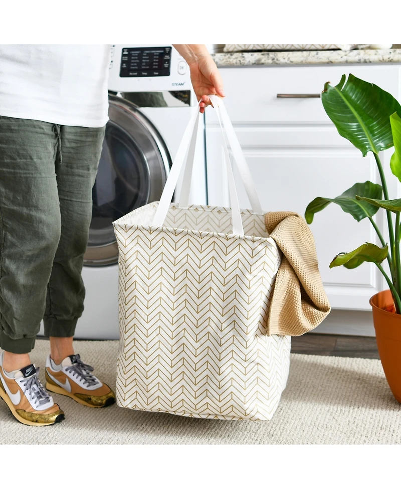 Household Essentials Krush Container Rectangular Laundry Bag with Handles