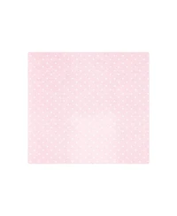 Hudson Baby Girl Cotton Poly Flannel Receiving Blankets 4-Pack, Pink Primrose, One Size