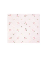 Hudson Baby Girl Cotton Poly Flannel Receiving Blankets Bundle 7-Pack, Sweet Little Floral, One Size