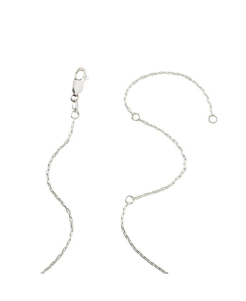 Uncommon Goods Winding Road Sterling Silver Necklace