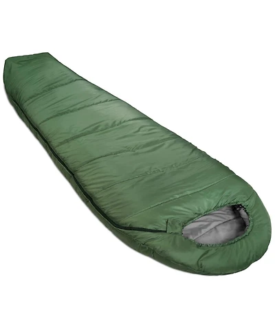 Gnuadz 20degree(s)F Mummy Sleeping Bag Hiking Camping No-snag Zipper Camping Outdoor Recreation Gear