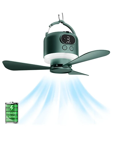 Gnuadz Wireless Portable Ceiling Fan Remote Camping Hook 10040mAh