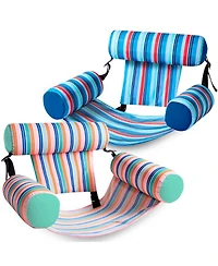 Gnuadz 2 Packs Inflatable Pool Floats Adult Floating Lounge Chairs Water Fun
