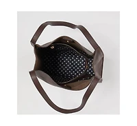 Susu Pebbled Leather Work Tote, Everyday Pebble Shoulder Bag