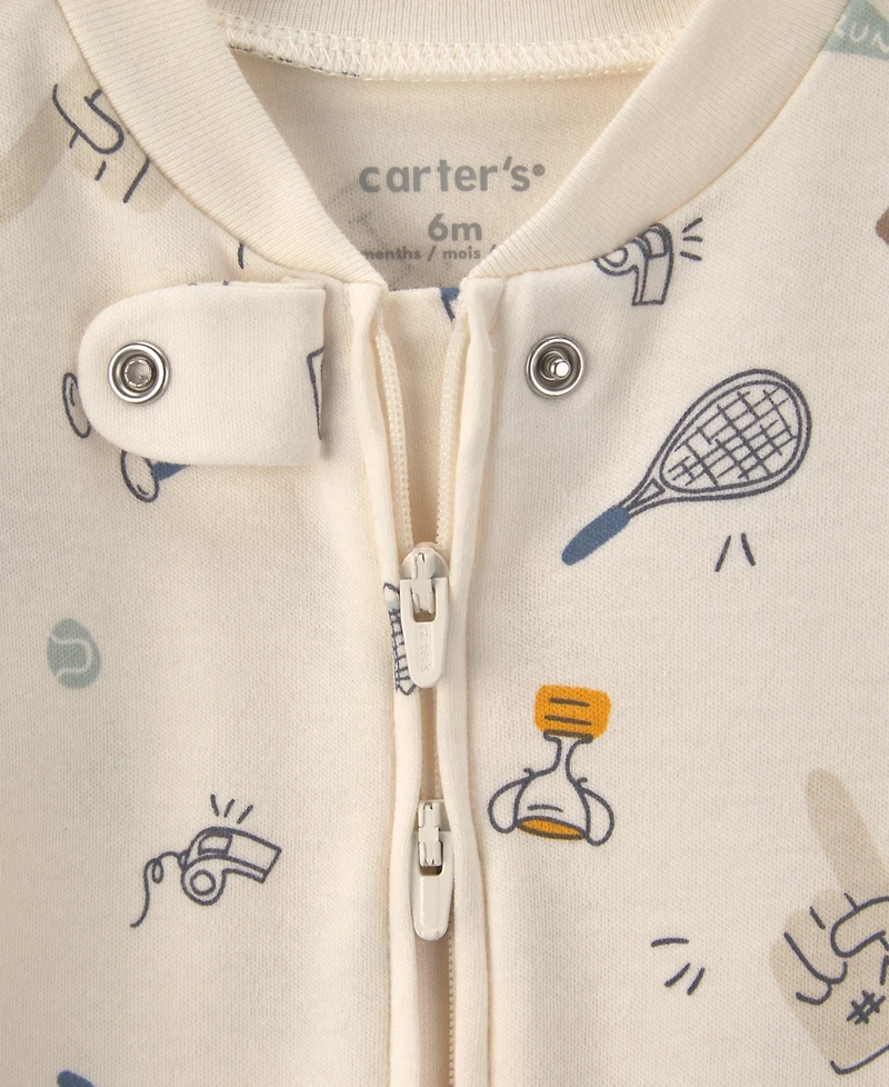 Carter's Baby Boy's Sports Snug Fit Sleep & Play