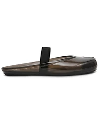 Steve Madden Women's Cova Jelly Split Toe Mule Flats