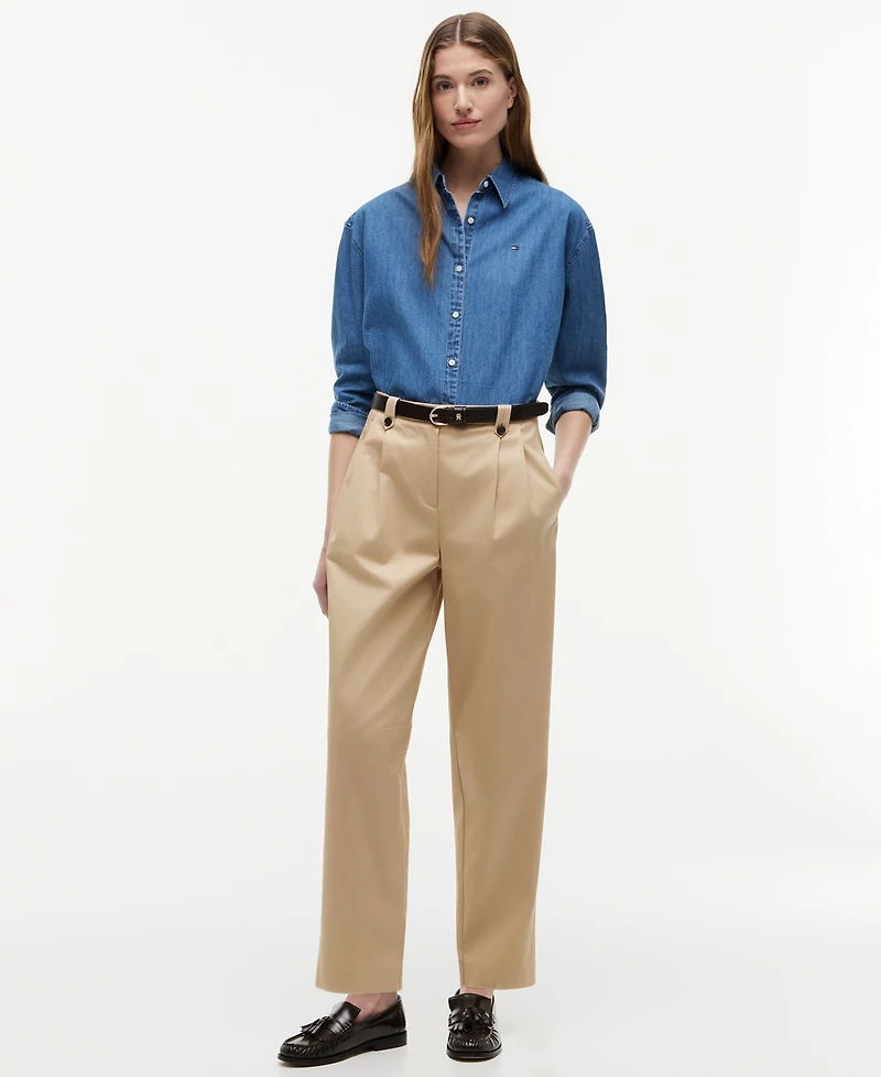 Tommy Hilfiger Women's Boxy-Fit Denim Shirt