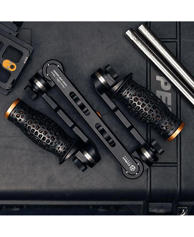 Bright Tangerine Kasbah Hand Grip Kit for 15mm Lws/19mm Studio Rods