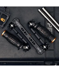 Bright Tangerine Kasbah Hand Grip Kit for 15mm Lws/19mm Studio Rods