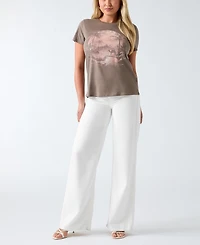 Guess Women's Short-Sleeve Desert Mirage Easy T-Shirt