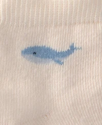 Carter's Baby Boys' Whale Ankle Socks, 3-Pack