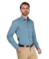 Alfani Men's Long-Sleeve Solid Dress Shirt, Macy's Exclusive
