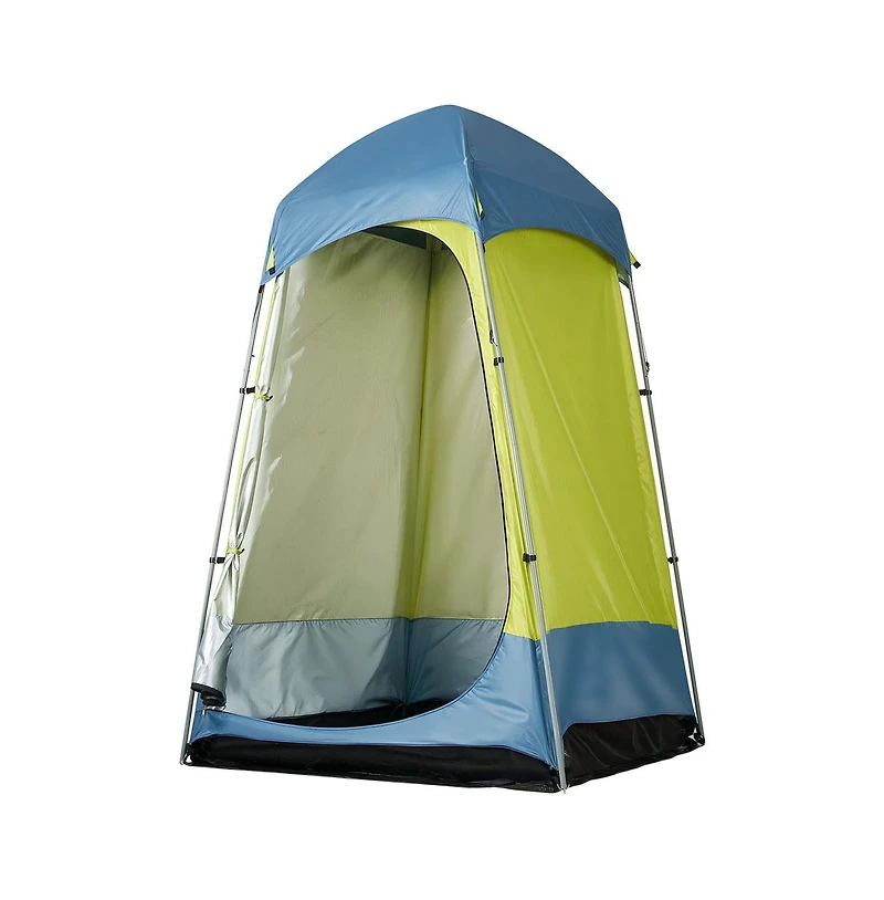 Sugift Camping Shower Tent 1 Room Portable Privacy Tent Changing Room with Ground Stakes