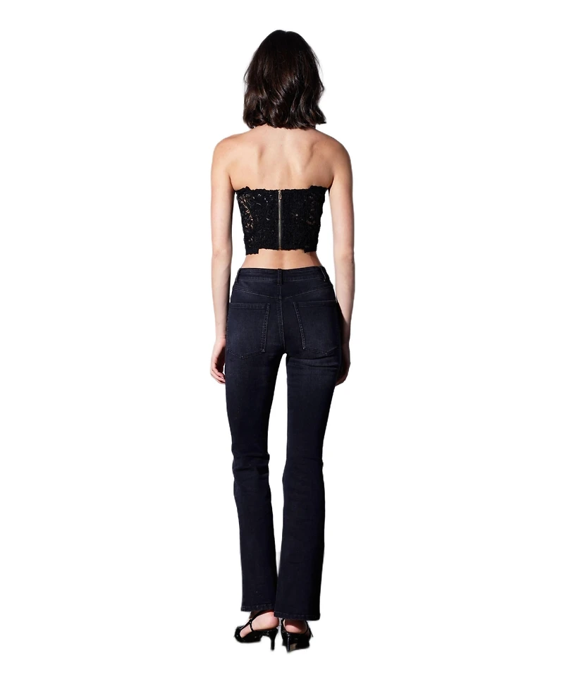 Walter Baker Women's Angelique Lace Corset Top