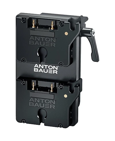 Anton Bauer Dual Micro Battery Bracket with P-Tap for Sony Pxw-FX9, Gold Mount
