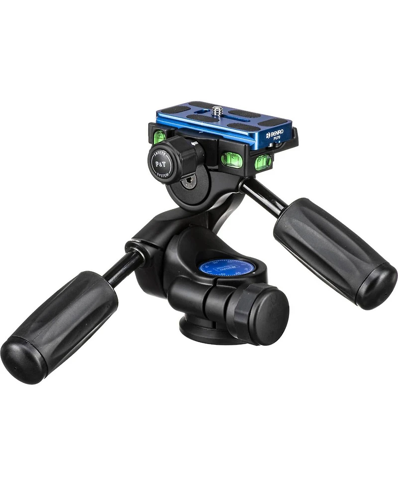 Benro HD2A 3-Way Arca Tripod Head, Holds 17.6 Lbs
