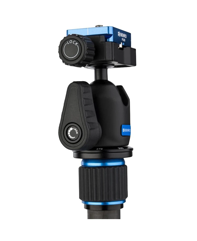 Benro 5-Section Carbon Fiber Slim Travel Tripod with N00 Ball Head