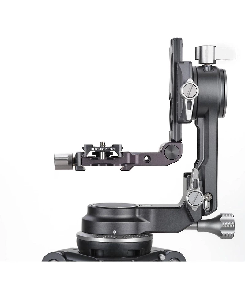 Benro GH2FL Aluminum Foldable Gimbal Head with Quick Release Plate, 22 lbs Capacity