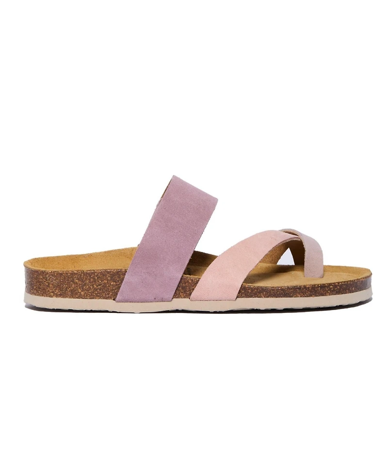 Plakton Women's Flat Sandal Bloom