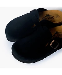 Plakton Women's Clog Suede Bogey