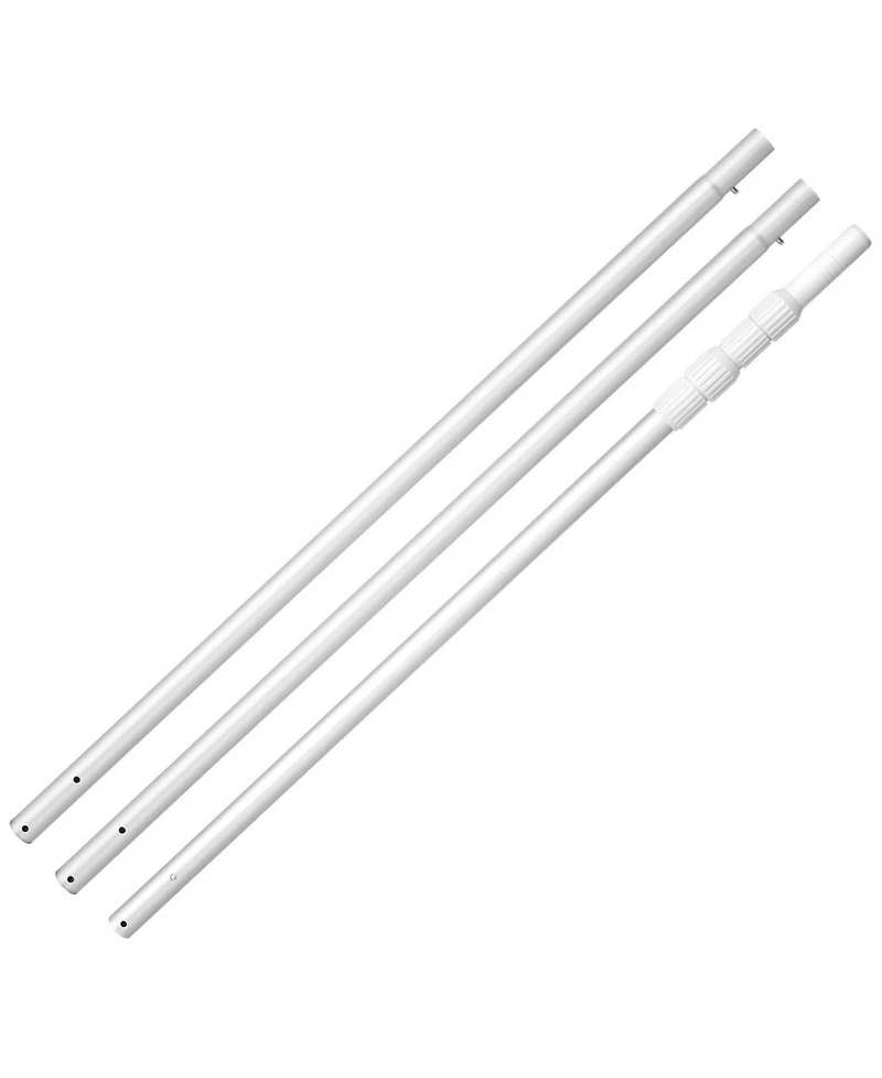 Sugift Pool Pole 3.4 to 15 Feet Telescoping Swimming Pool Cleaning Poles