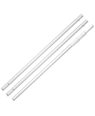 Sugift Pool Pole 3.4 to 15 Feet Telescoping Swimming Pool Cleaning Poles