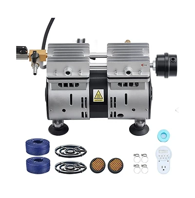 Sugift Pond Aerators 5.2CFM Aeration System for Lake up to 3 Acres