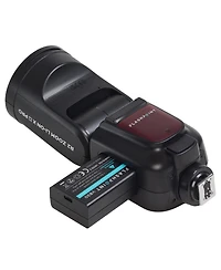Flashpoint Zoom Li-on X Pro R2 Ttl On-Camera Round Flash Speedlight For Canon