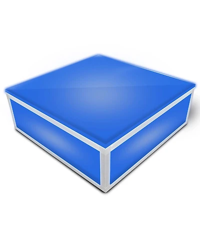 ProX Lumo Stage Acrylic Platform Riser, 24x24x8" High Section