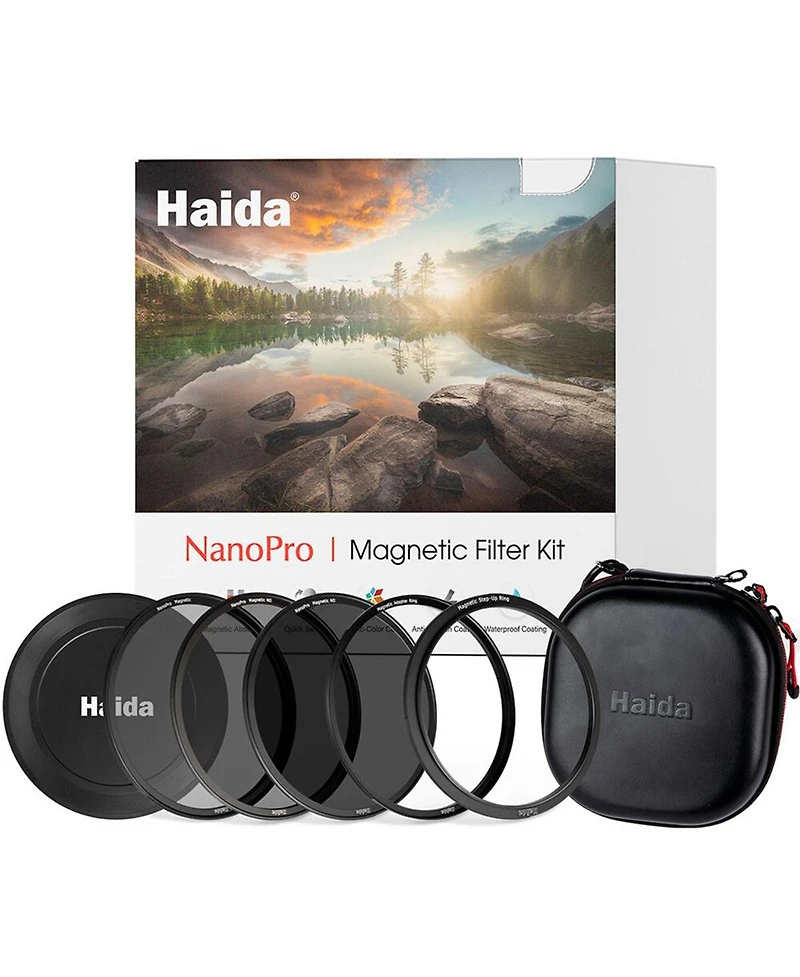 Haida 82mm NanoPro Magnetic ND8, ND64, ND1000 Filter Kit