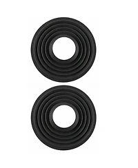 Haida Silicone Lens Hood for 70 to 90mm Diameter Lens, Black, 2-Pack