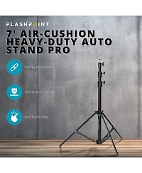 Flashpoint Pro Heavy-Duty Air-Cushioned Auto Light Stand